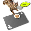 Diatomite pet feeding mat stone absorbent