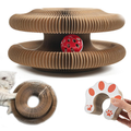 Magic organ cat scratcher toy interactive