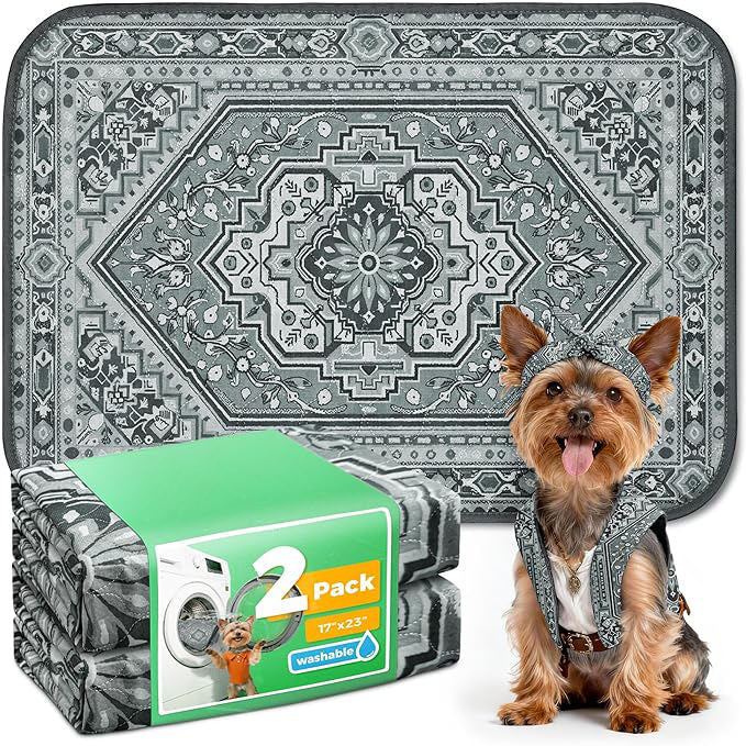 Washable dog pee pads reusable training mat